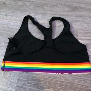 Rainbow Pride Calvin Klein Sports Bra